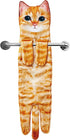 Cat Funny Hand Towels for Bathroom Kitchen